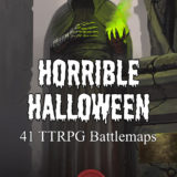 Horrible Halloween - 41 DnD Battlemaps for Scary Sessions for $8
