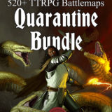 Quarantine Battlemap Bundle - 520+ Fantasy TTRPG Maps for $39