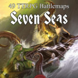 Seven Seas Battlemap Bundle - 49 Maps for Sailing Sessions for $11