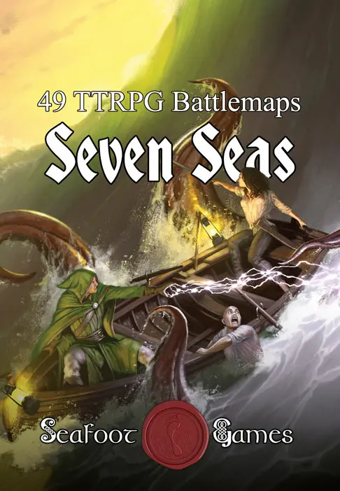 Seven Seas Battlemap Bundle - 49 Maps for Sailing Sessions for $11