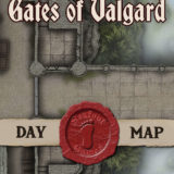 Gates of Valgard 30x20 DnD Battlemap