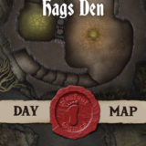 Hags Den 30x20 DnD Battlemap