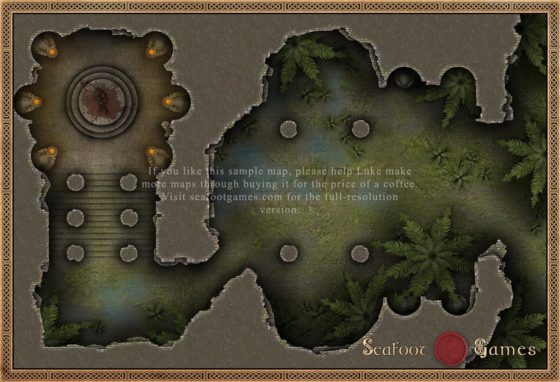 Quarantine D&D Battlemap Bundle - 520+ Fantasy D&D Maps for $39