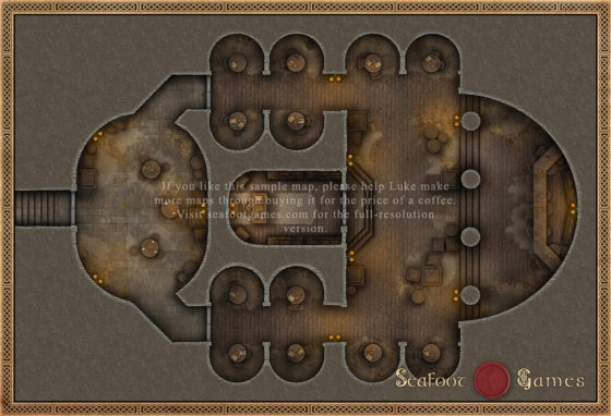Undercity Drug Den 30×20 Battlemap - Image 2