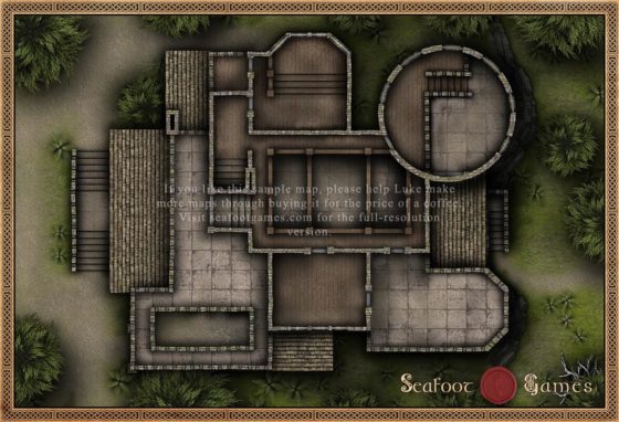 Horrible Halloween - 41 DnD Battlemaps for Scary Sessions for $8 - Image 8