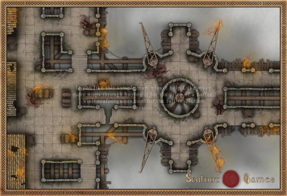 Quarantine D&D Battlemap Bundle - 520+ Fantasy D&D Maps for $39