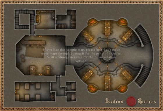 Quarantine Battlemap Bundle - 520+ Fantasy D&D Maps for $39