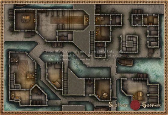 Quarantine Battlemap Bundle - 520+ Fantasy D&D Maps for $39