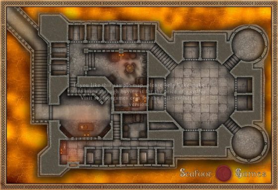 Horrible Halloween - 41 DnD Battlemaps for Scary Sessions for $8 - Image 31