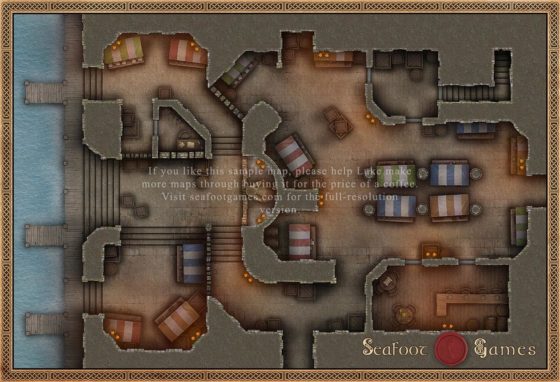 Seven Seas DnD Battlemap Bundle - 49 Maps for Sailing Sessions for $11 - Image 34