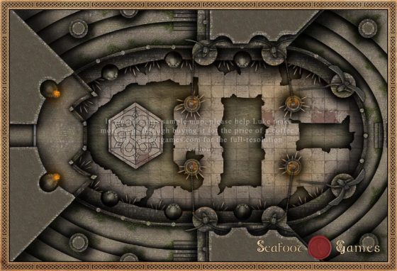 Horrible Halloween - 41 DnD Battlemaps for Scary Sessions for $8 - Image 24