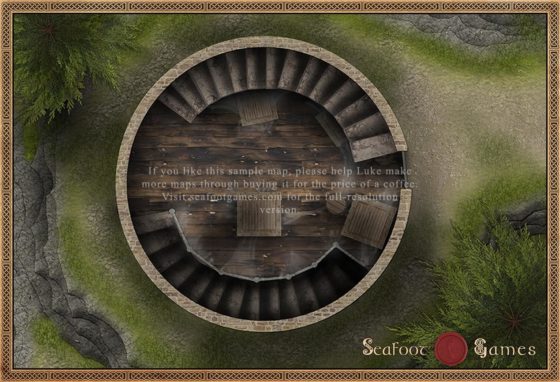 Horrible Halloween - 41 DnD Battlemaps for Scary Sessions for $8 - Image 35