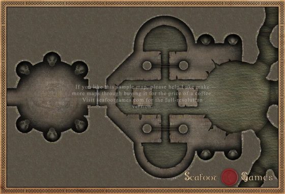 Horrible Halloween - 41 DnD Battlemaps for Scary Sessions for $8 - Image 43