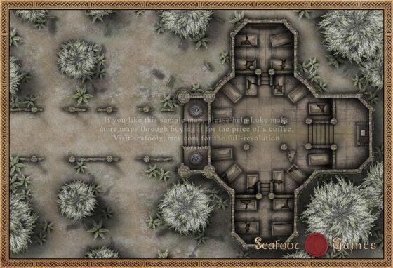 Horrible Halloween - 41 DnD Battlemaps for Scary Sessions for $8 - Image 46