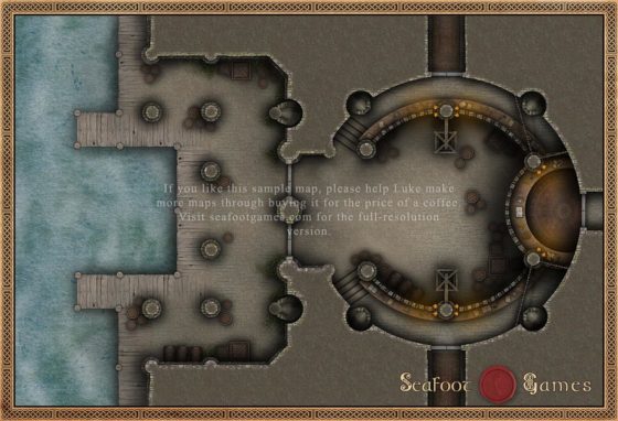 Seven Seas DnD Battlemap Bundle - 49 Maps for Sailing Sessions for $11 - Image 3