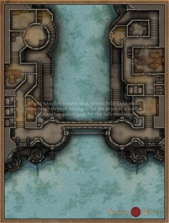 Quarantine D&D Battlemap Bundle - 520+ Fantasy D&D Maps for $39