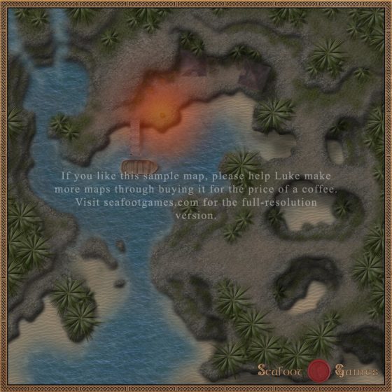 Seven Seas DnD Battlemap Bundle - 49 Maps for Sailing Sessions for $11 - Image 50