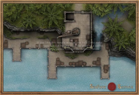 Seven Seas DnD Battlemap Bundle - 49 Maps for Sailing Sessions for $11 - Image 61