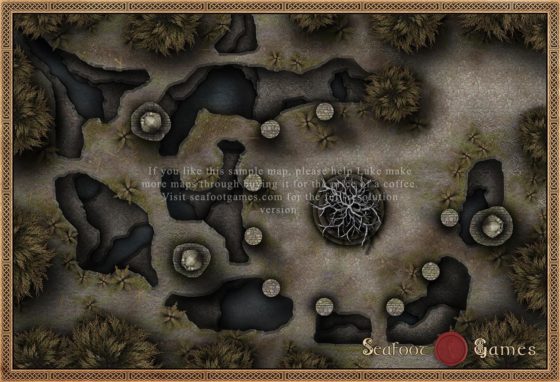 Horrible Halloween - 41 DnD Battlemaps for Scary Sessions for $8 - Image 50