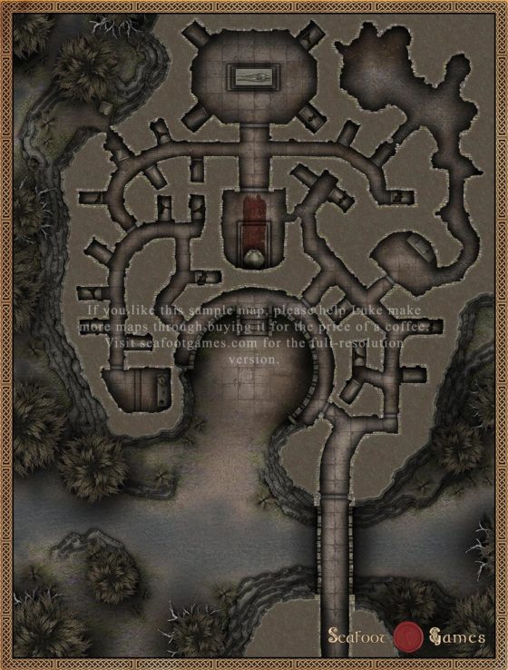 Horrible Halloween - 41 DnD Battlemaps for Scary Sessions for $8 - Image 22