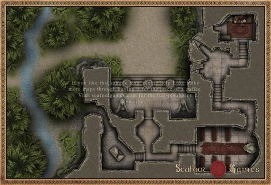 Horrible Halloween - 41 DnD Battlemaps for Scary Sessions for $8 - Image 55