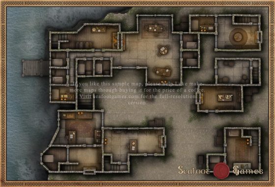 Seven Seas DnD Battlemap Bundle - 49 Maps for Sailing Sessions for $11 - Image 22