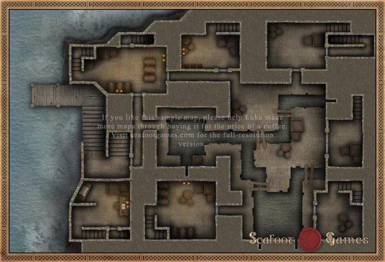 Seven Seas DnD Battlemap Bundle - 49 Maps for Sailing Sessions for $11 - Image 23