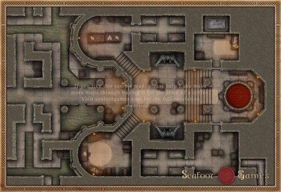 Horrible Halloween - 41 DnD Battlemaps for Scary Sessions for $8 - Image 61