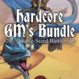 Hardcore GM's Battlemap Bundle - 520+ Double-Sized TTRPG Maps & Adventures for $39
