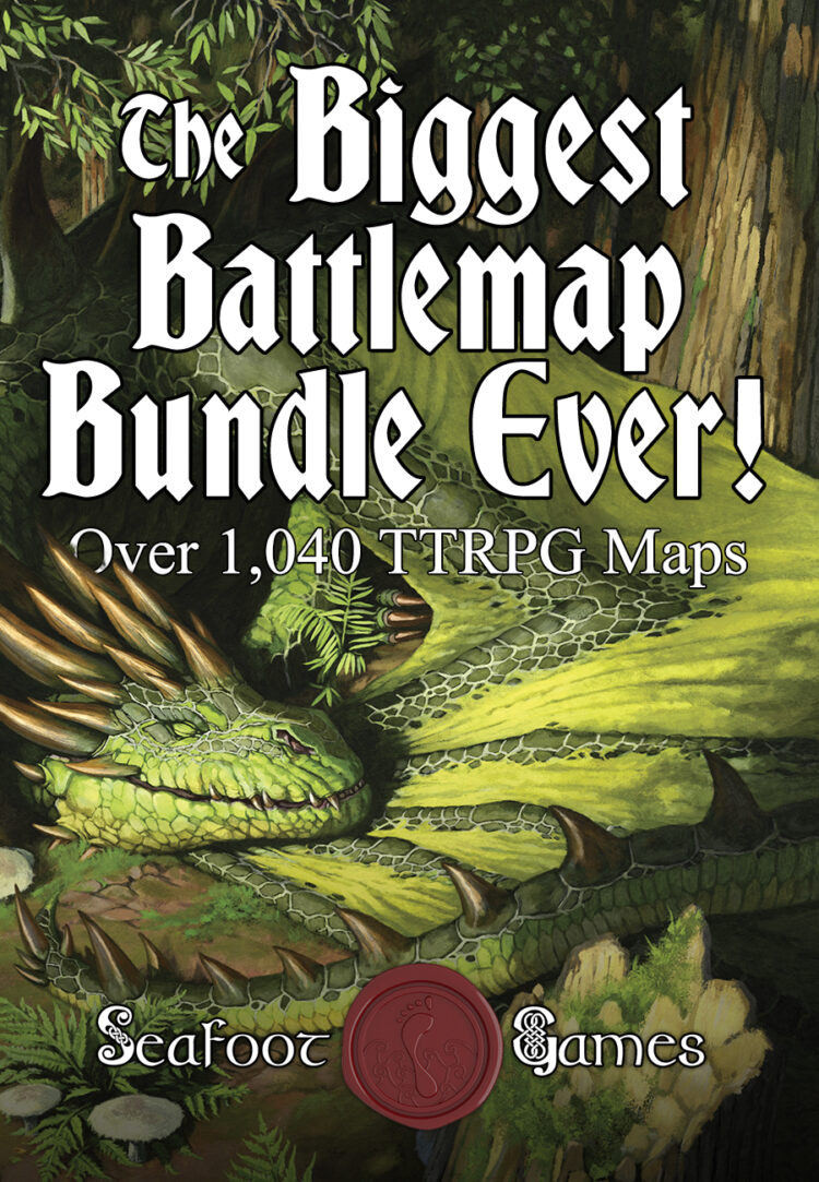 The Biggest Battlemap Bundle Ever! - 1,040+ TTRPG Maps & Adventures for $69.99