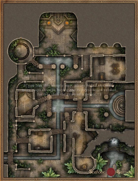 The Biggest Battlemap Bundle Ever! 1,040+ TTRPG Maps & Adventures for $69.99