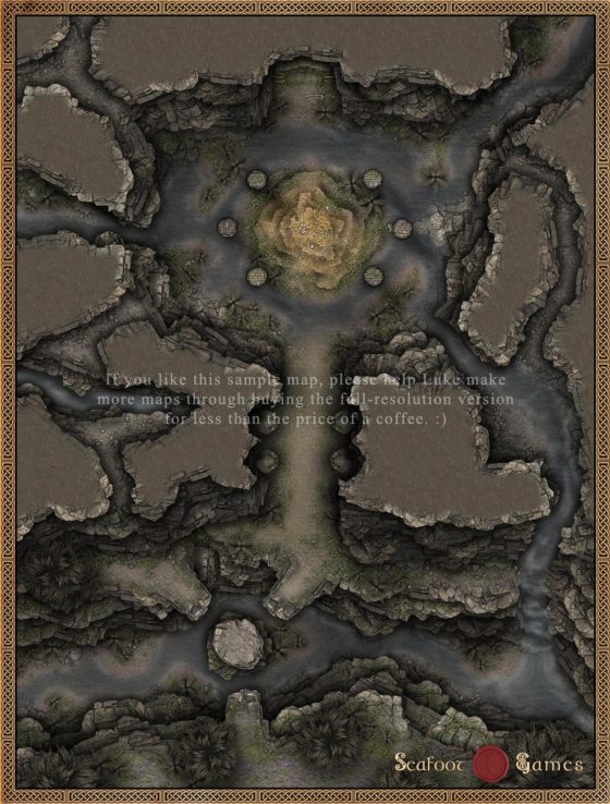 The Biggest Battlemap Bundle Ever! - 940+ D&D Battlemaps for $79.99