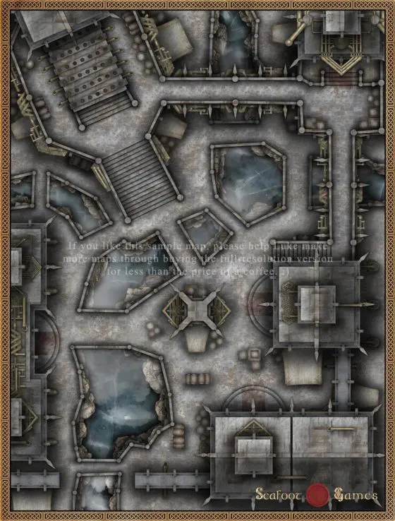 The Biggest Battlemap Bundle Ever! – 1,040+ TTRPG Maps & Adventures for $69.99