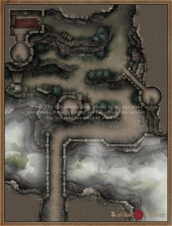 The Biggest Battlemap Bundle Ever! - 940+ D&D Battlemaps for $79.99