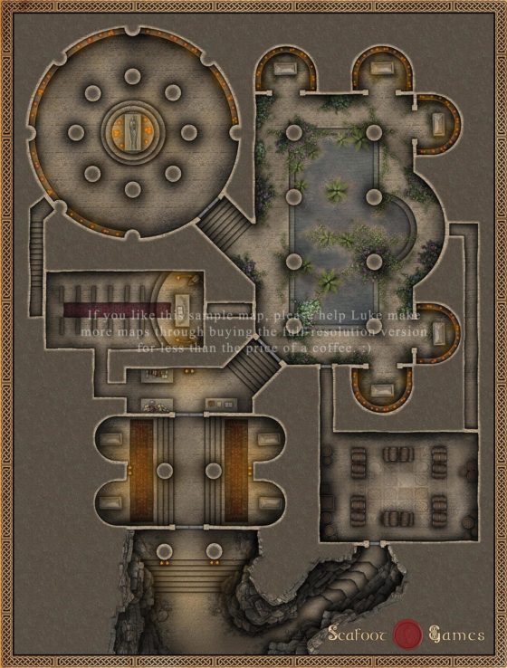 The Biggest Battlemap Bundle Ever! - 940+ D&D Battlemaps for $79.99