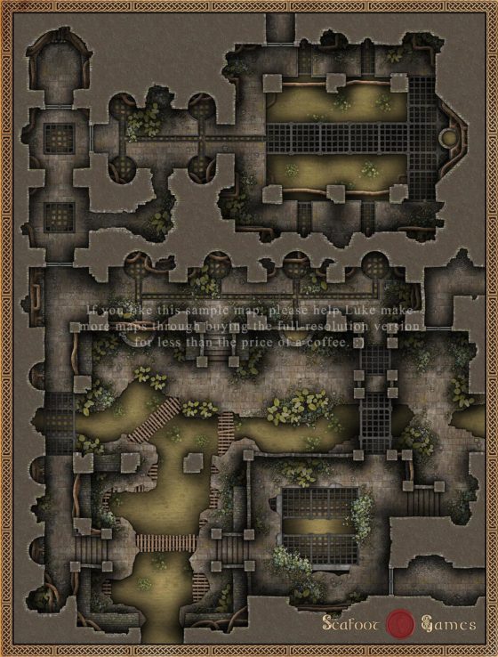 The Biggest Battlemap Bundle Ever! - 940+ D&D Battlemaps for $79.99