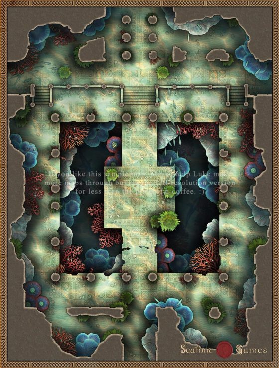 Hardcore GM's Battlemap Bundle - 420 Large D&D Maps for $59.99