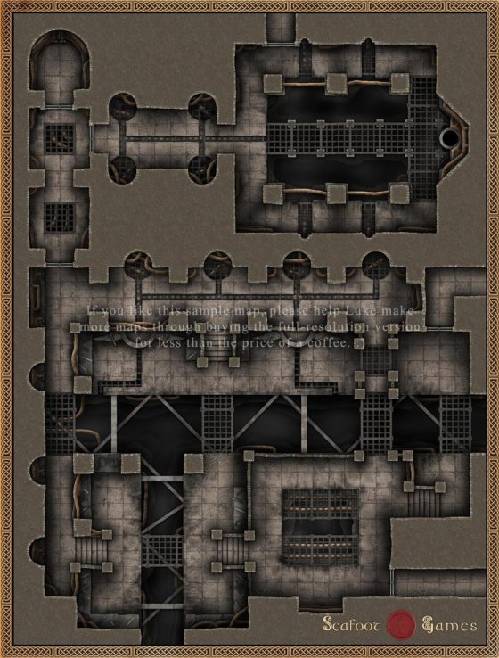 Prepared GM’s Battlemap Bundle – 210 Large D&D Maps for $29.99