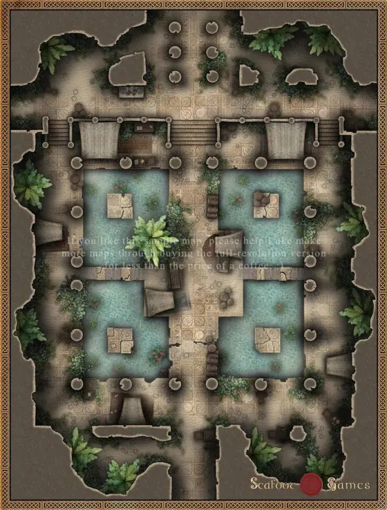 Tactical GM’s Battlemap Bundle – 210 Large D&D Maps for $29.99