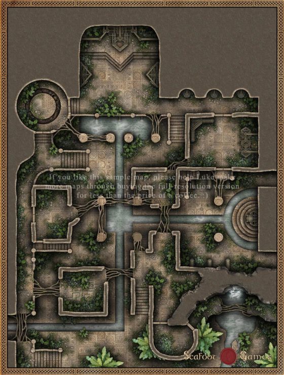 Prepared GM’s Battlemap Bundle – 210 Large D&D Maps for $29.99