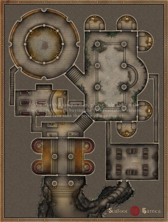 Tactical GM’s Battlemap Bundle – 210 Large D&D Maps for $29.99