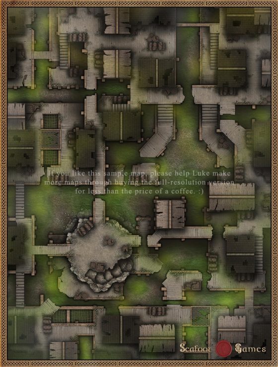 Tactical GM’s Battlemap Bundle – 210 Large D&D Maps for $29.99