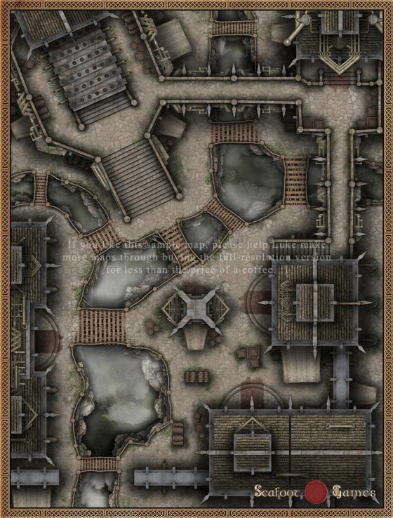 Prepared GM’s Battlemap Bundle – 210 Large D&D Maps for $29.99