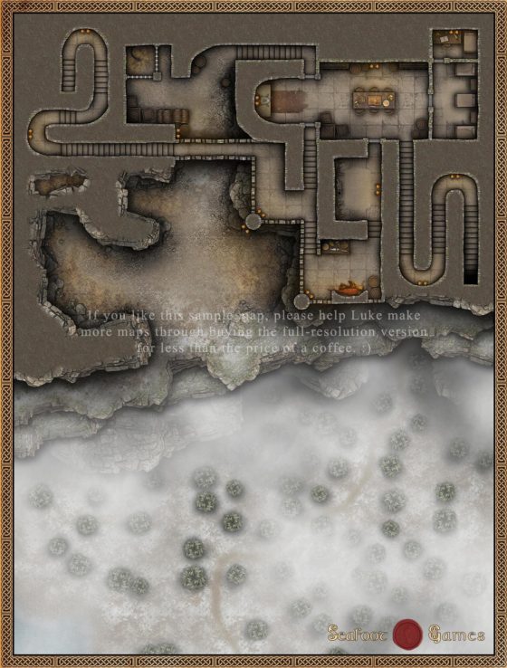 Prepared GM’s Battlemap Bundle – 210 Large D&D Maps for $29.99