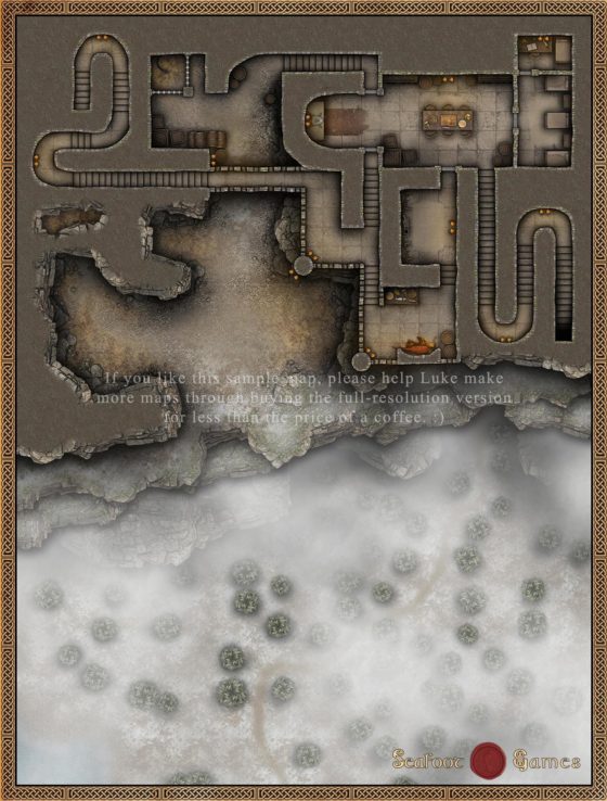 Prepared GM’s Battlemap Bundle – 210 Large D&D Maps for $29.99