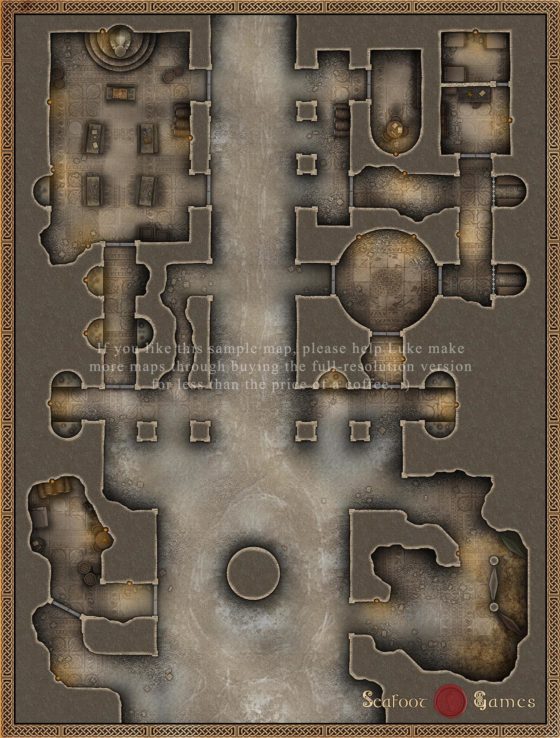 Prepared GM’s Battlemap Bundle – 210 Large D&D Maps for $29.99