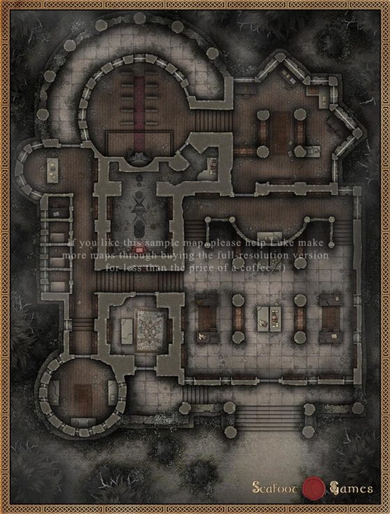 Tactical GM’s Battlemap Bundle – 210 Large D&D Maps for $29.99