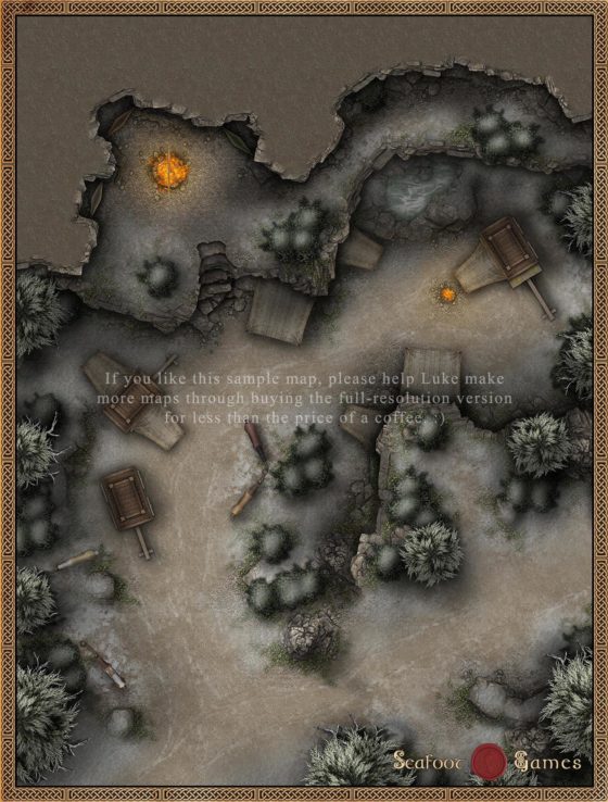 Tactical GM’s Battlemap Bundle – 210 Large D&D Maps for $29.99