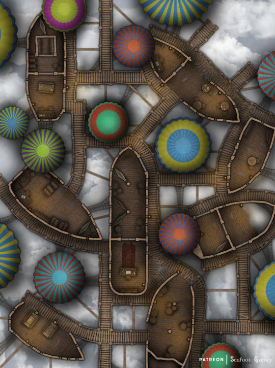 Aeraveska Adventurer’s Guide DnD Battlemap Bundle - Image 12
