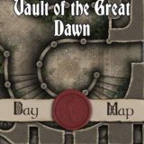 Vault of The Great Dawn - 40x30 Battlemap with Adventure